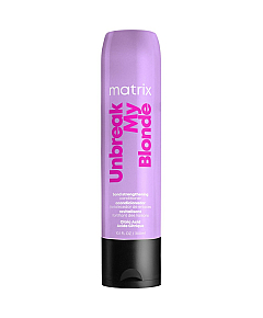 Matrix Total Results Unbreak My Blonde Conditioner - Укрепляющий кондиционер с лимонной кислотой для осветленных волос 300 мл
